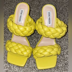 Women’s Steve Madden High Heel Yellow